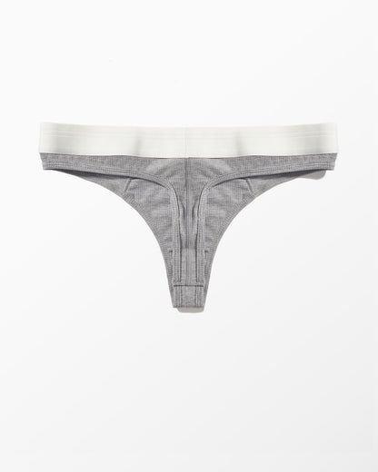 Ribbed Thong