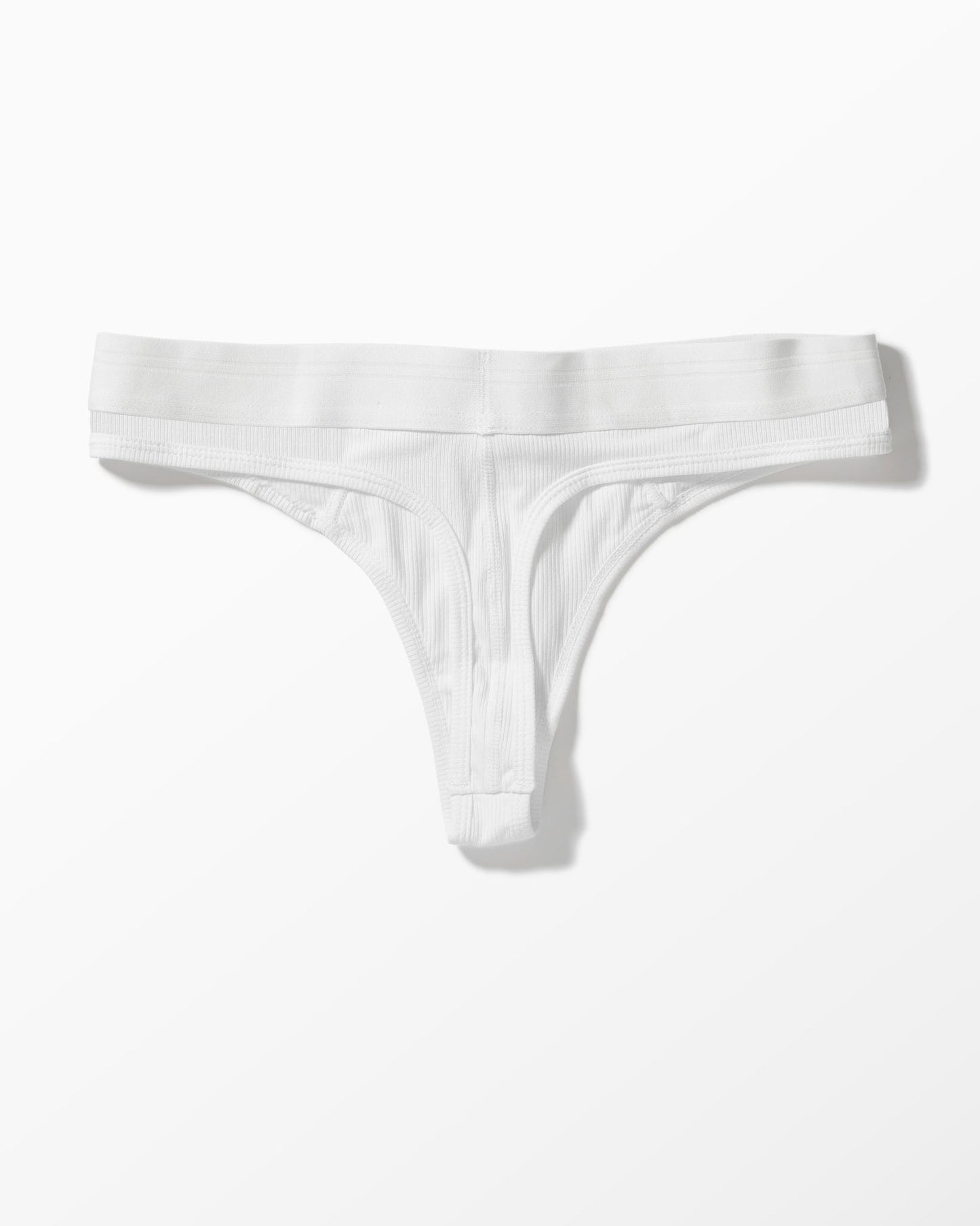 Ribbed Thong