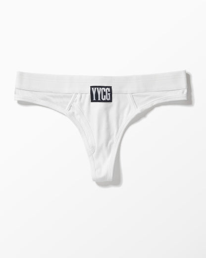 Ribbed Thong